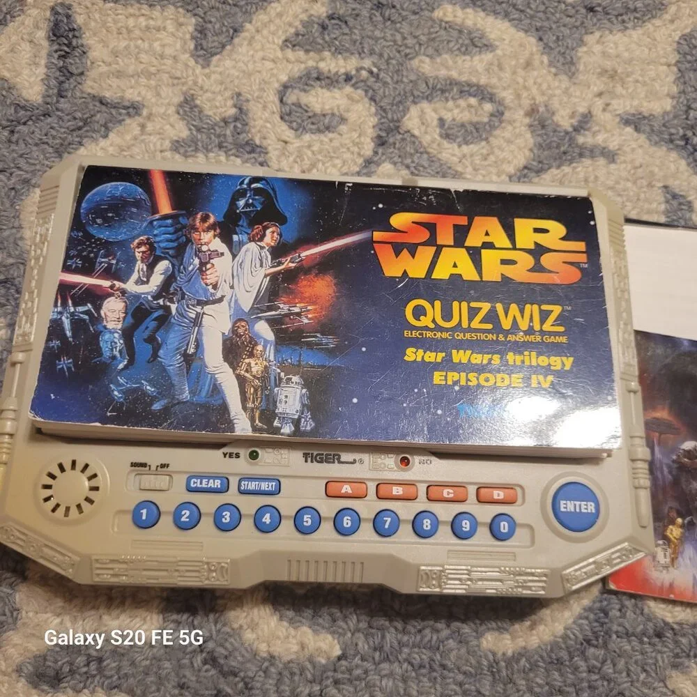 Vintage Star Wars Quiz Wiz
